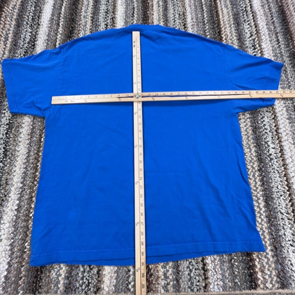 Vintage M&Ms Shirt Men XXL 2XL Blue Tee All Over Print AOP Chocolate Candy * - Picture 7 of 10